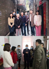 尊龙凯时-人生就是搏生物前往永和新庄社区探望困难群众